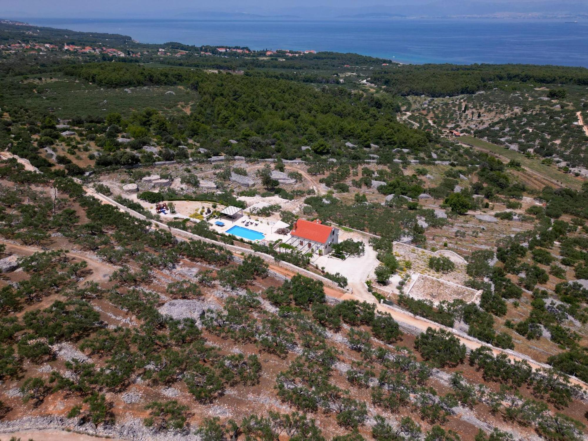 Villa Fani Supetar Eksteriør bilde